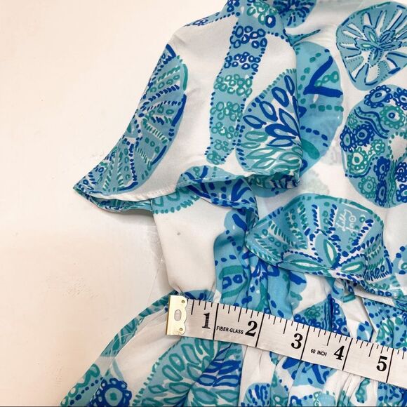 Lilly Pulitzer Blue Sea Urchin Dress Size XS - Picture 5 of 11